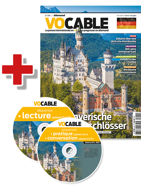 Pack magazine + audio allemand
