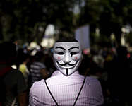 From Guy Fawkes to Anonymous