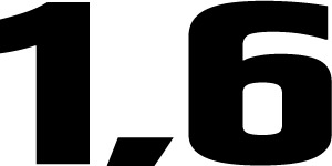 1,6 Millionen