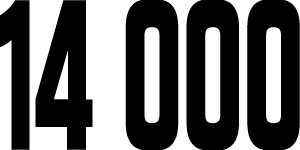 14 000