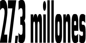 27,3 millones