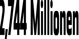 2,744 Millionen
