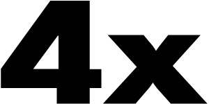 4x