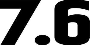 7,6