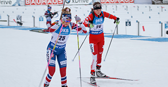 Im Biathlon gibt es einen Heimnachteil