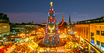 Le plus grand arbre de Noël du monde