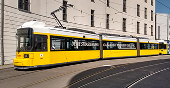 Le tramway moins bruyant