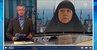 ARD verhüllt Merkel