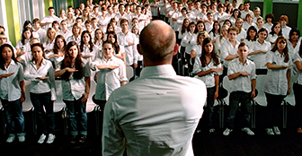 Schüler spielen Nazi-Zeit nach