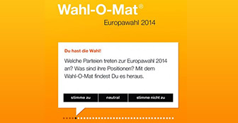 Wahl-O-Mat zur Europawahl 2014