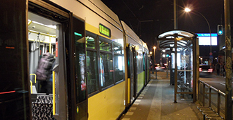 Party-Tram in Berlin
