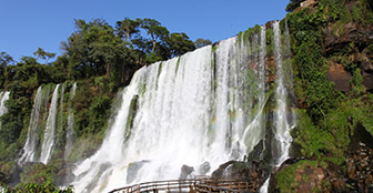 Las cataratas de Iguazú en Buenos Aires