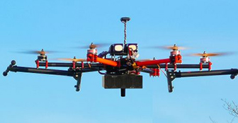 Primera red de telefonía móvil creada por drones en Barcelona