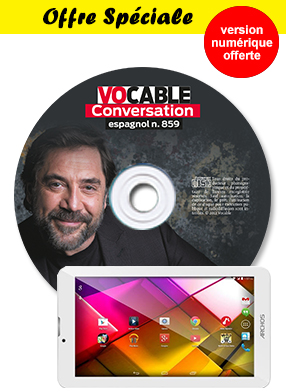 Les CD audio de conversation espagnol + la tablette tactile