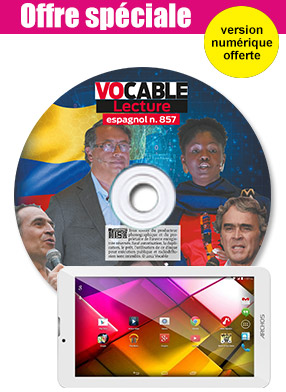 Les CD audio de lecture espagnol + la tablette tactile