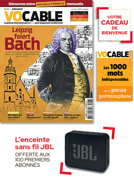 Le magazine Vocable allemand + le guide des 1000 mots en cadeau