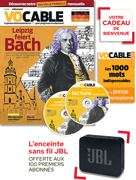Le magazine + les CD audio Vocable allemand