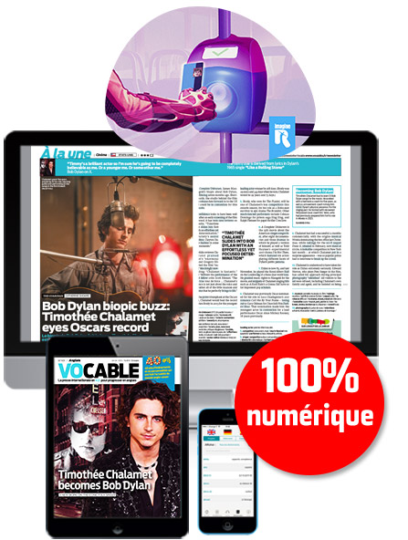 Le magazine Vocable Anglais en ligne pour devenir enfin bilingue !