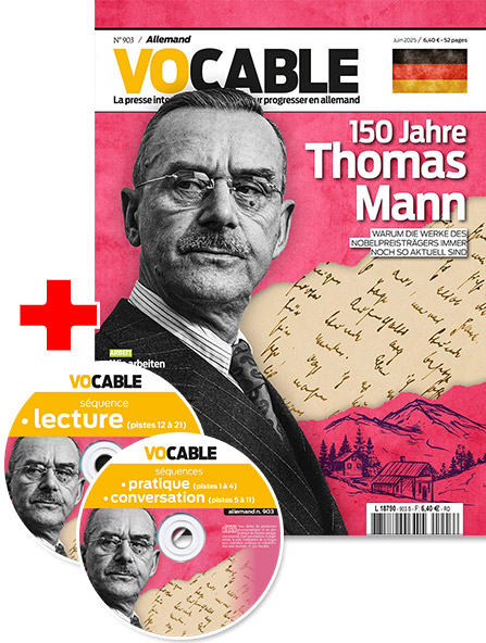 Pack magazine + audio allemand