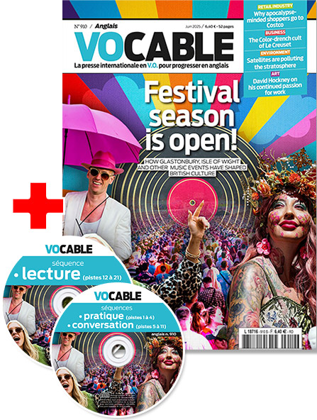 Pack magazine + audio anglais