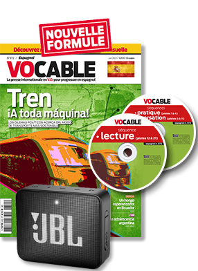 Pack lecture Vocable espagnol + l'enceinte waterproof JBL GO 2