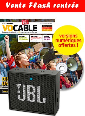 Pack lecture Vocable allemand + l'enceinte sans fil bluetooth