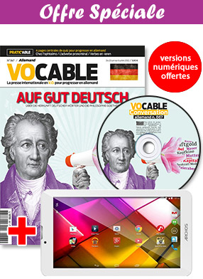 Pack lecture Vocable allemand + la tablette tactile