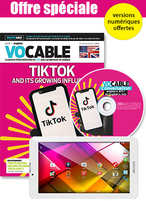 Pack conversation Vocable anglais + la tablette tactile