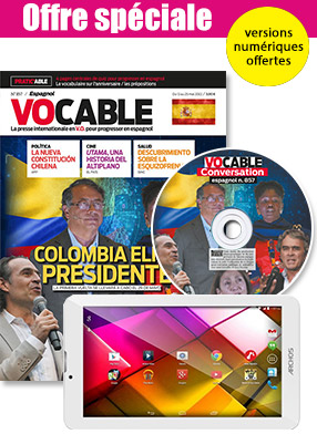 Pack conversation Vocable espagnol + la tablette tactile