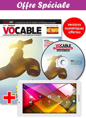 Pack lecture Vocable espagnol + la tablette tactile