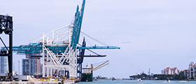 Le port de Miami